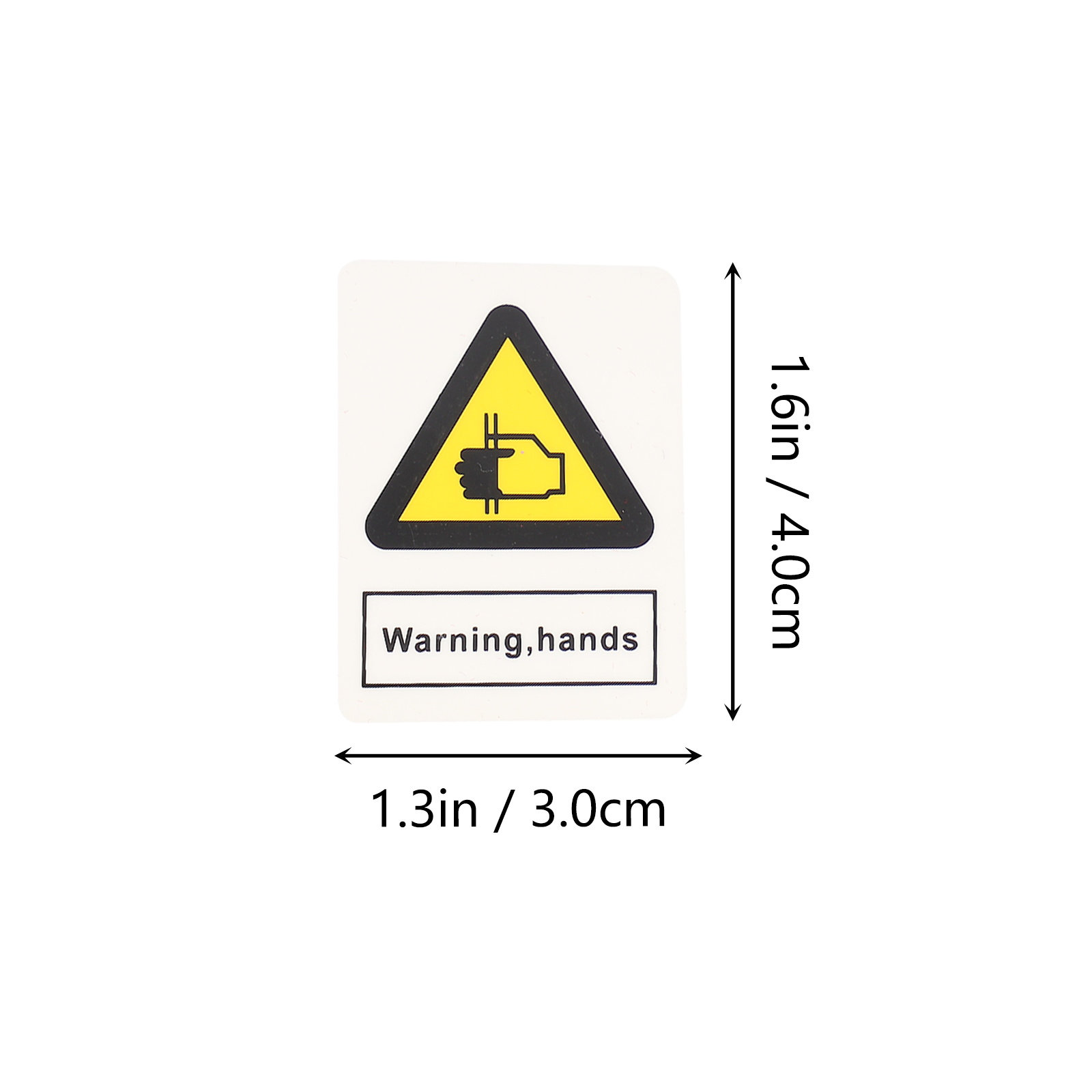 10개입 경고 손 끼임 방지 스티커 고강도 PVC 안전 - Heavy Equipment Warning Sign 리뷰 및 가격