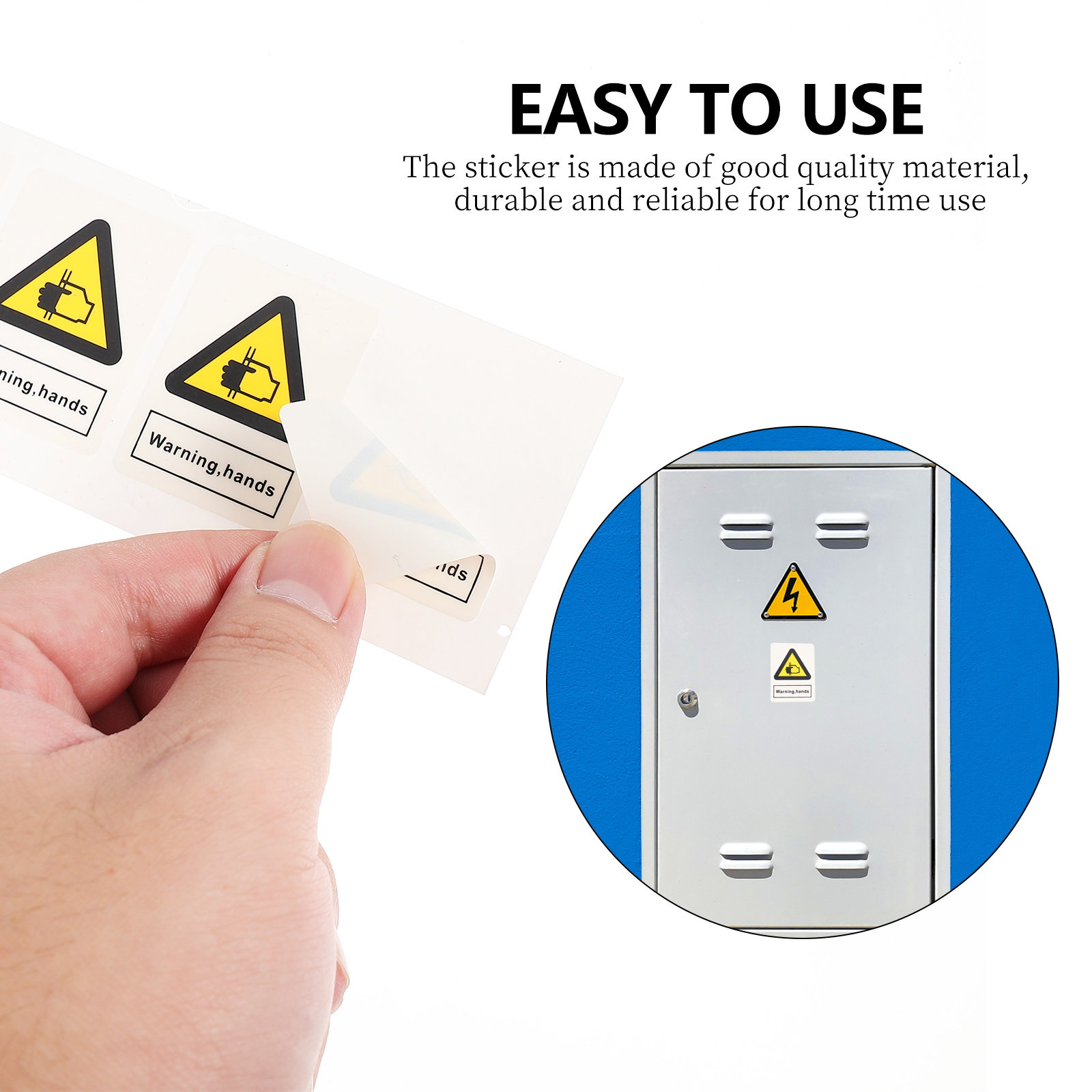 10개입 경고 손 끼임 방지 스티커 고강도 PVC 안전 - Heavy Equipment Warning Sign 리뷰 및 가격
